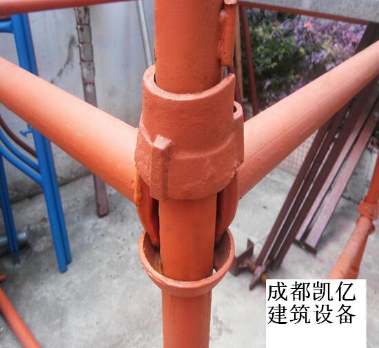 碗扣搭建细节